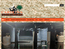 Tablet Screenshot of carolinacustomfirearms.com